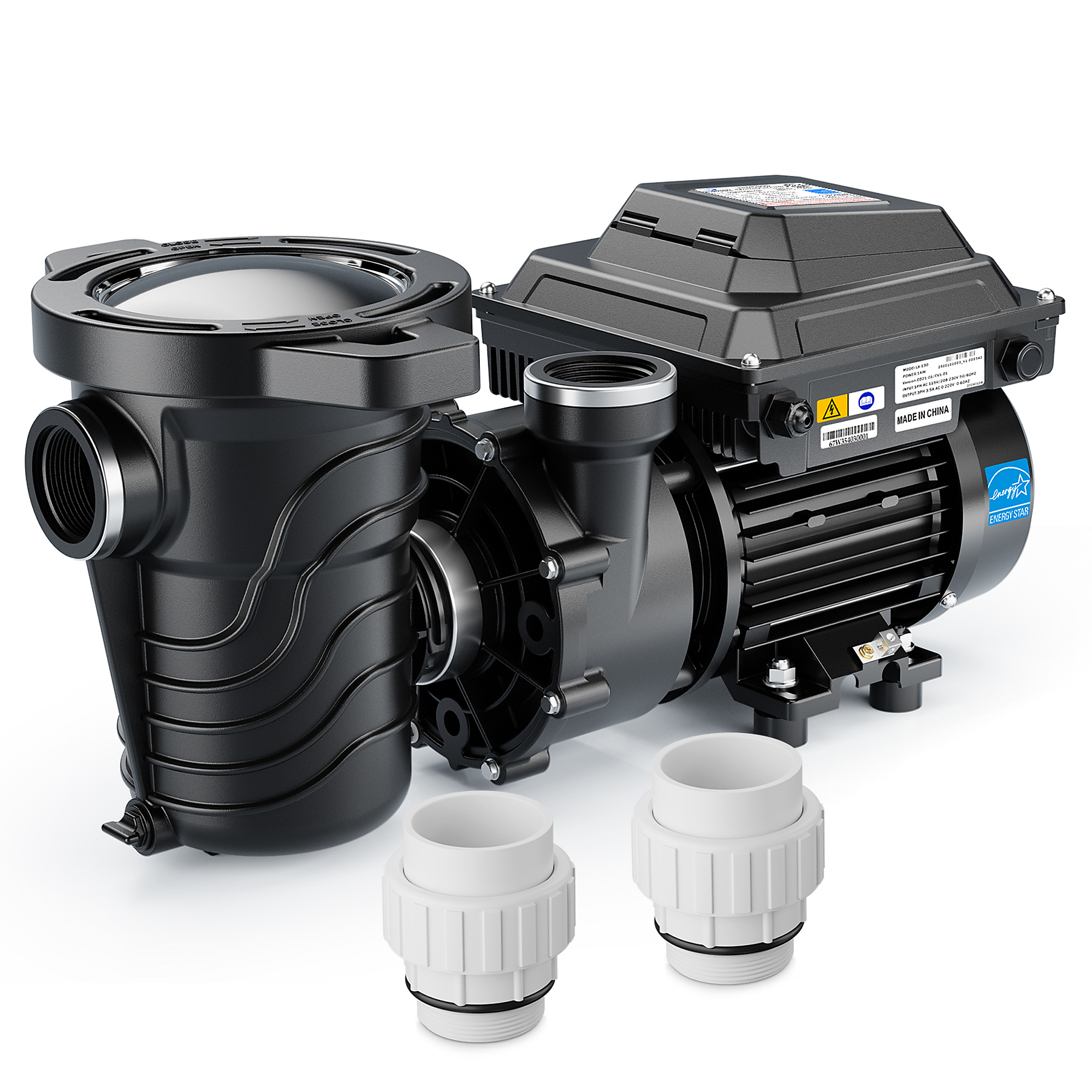 Dr. Infrared Heater iLiving Variable Speed Swimming Pool Pump — 1.3 HP, Model# ILG8PP130-VS